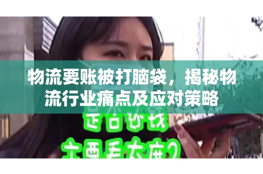 物流要账被打脑袋，揭秘物流行业痛点及应对策略