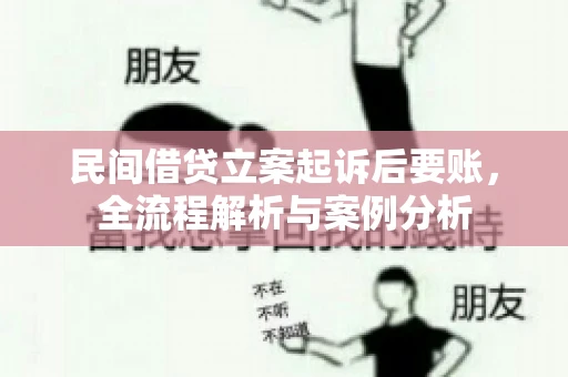 民间借贷立案起诉后要账，全流程解析与案例分析