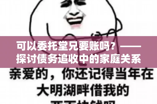 可以委托堂兄要账吗？——探讨债务追收中的家庭关系运用