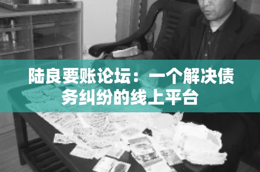 陆良要账论坛:一个解决债务纠纷的线上平台 陆良要账论坛:一个解决债务纠纷的线上平台