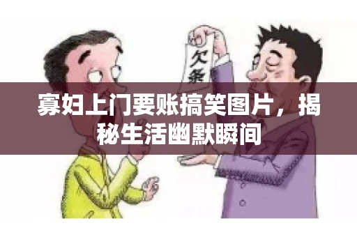 寡妇上门要账搞笑图片，揭秘生活幽默瞬间
